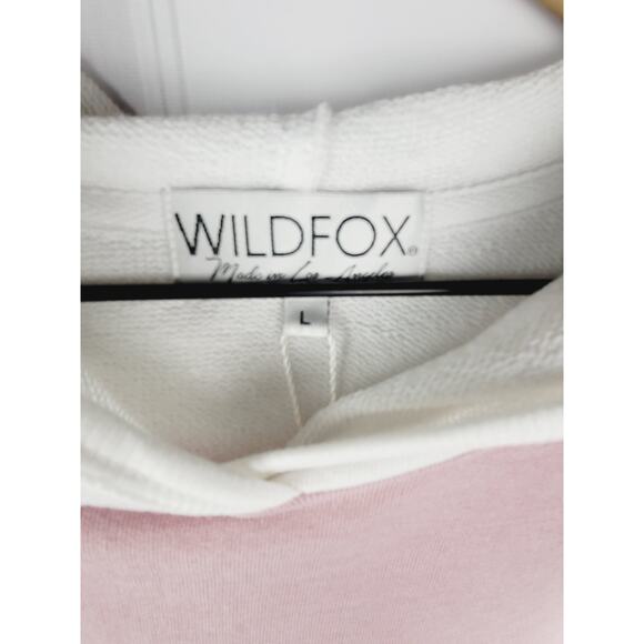 NEW WILDFOX COLORBLOCK COMFY COZY HOODIE - LARGE - Picture 6 of 6